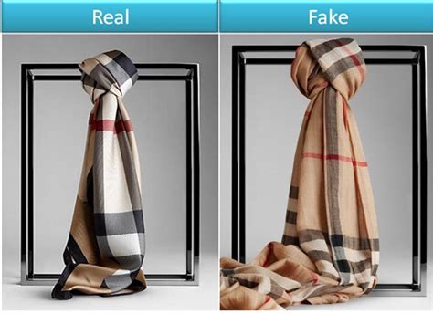 how to know a fake burberry scarf|burberry plaid scarf knock off.